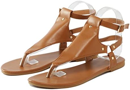 Sandálias Yhiwu para mulheres de verão São de fivela confortável