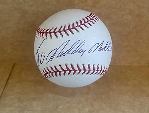 Bill Madlock Pirates 79 WS Champs assinou Auto M.L. Baseball BAS Authenticed