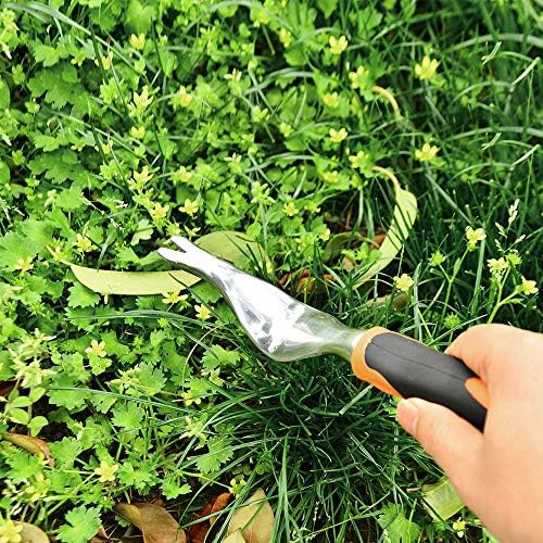 Ferramenta de erva daninha de mão Ganchun, ferramentas de ervas daninhas de jardim com alça ergonômica, ferramentas