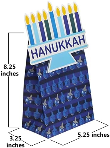 Iconikal Hanukkah Die-Cut Flip sobre o Treat & Gift Sacols, 20 acusações