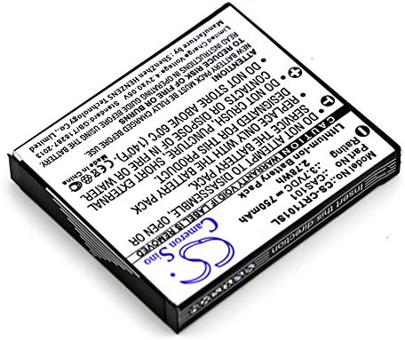 RWMM 750mAh Substituição Bateria compatível com CREACT CAS101 Vado, Vado Pocket HD, video Video Cam, VF0570