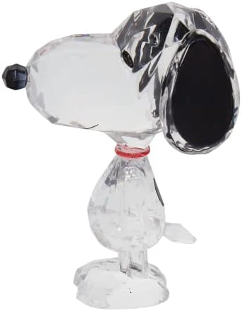 Enesco Facets Peanuts Snoopy the Dog Fatuine, 3,25 polegadas, multicolor