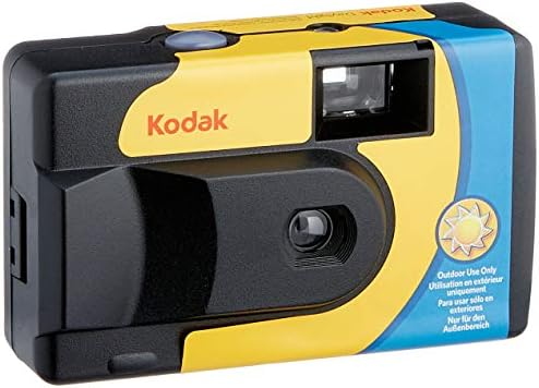 Kodak Suct Daylight 39 800ISO Câmera analógica descartável - amarelo e azul