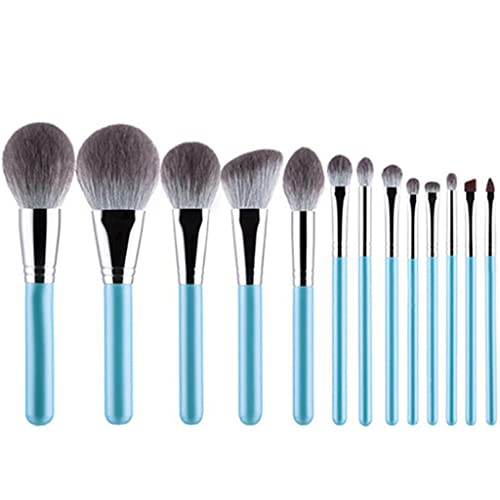 Mmllzel 13pcs/pincéis de maquiagem conjunto definir pó blusher síntéticos para escultura de escultura