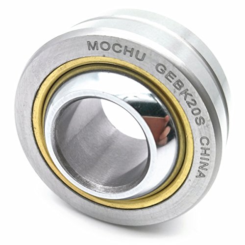 Mochu gebk20s 20x46x25x18 pb20 ss20 eixo radial rolamentos simples, métricos, 20 mm, 46 mm OD, 25 mm/18 mm de largura,