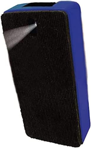 Charles Leonard | A borracha de spray de quadro branco magnético | Microfibra com limpador de líquido de apagamento seco reabastecido por dentro, vendido como conjunto de 6 borrachas, azul/preto