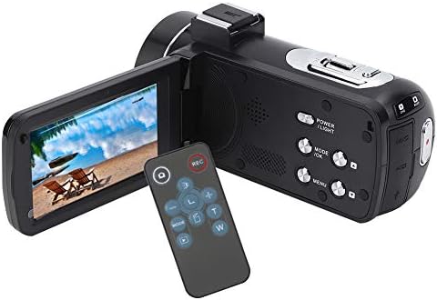 Câmera de câmera 4K 4K Anti Shake de alta definição Vídeo digital 18x Zoom 3in IPS Touching Screen Display Câmera de vídeo digital