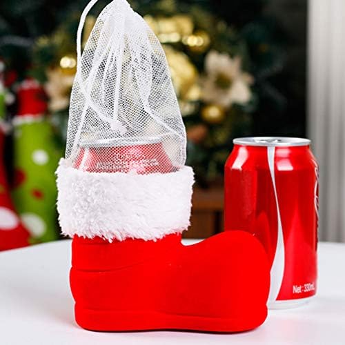 Decorações de Natal de Happyyami Bolsas de Candelas de Candelas de Natal Bolsas de Presente de Natal Presentes de Natal Casquete