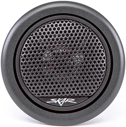 Skar Audio TWS-01 1 polegada 240 Watt Max Power Neodymium Silk Dome Tweeters, par