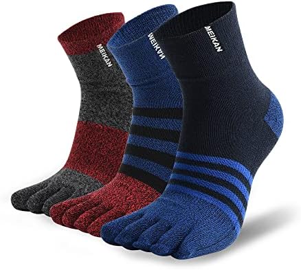 LIMIDE MEN RANDE RANDE SOCKS DO FIGO DIGH SOCKS TRIPAÇÃO DE COMPRESSÃO SOCAS ATHLETICAS PARA RUNCIMENTO DE 3 PAIS