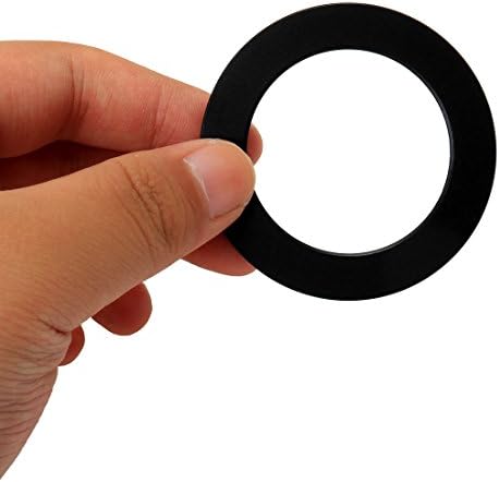 UXCELL 58mm-42mm 58 mm a 42mm Adaptador de anel preto para câmera