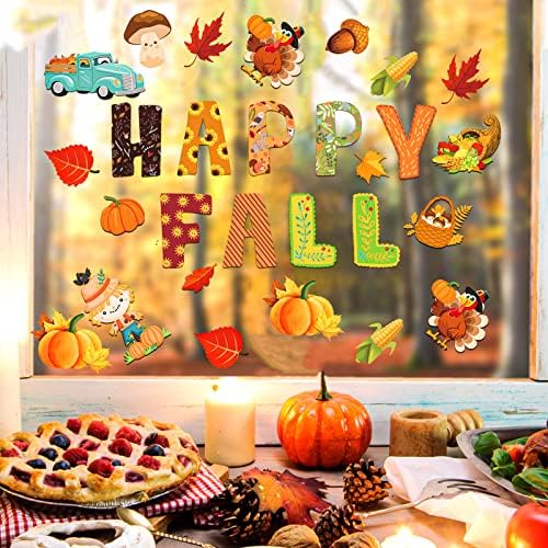 56 PCs Happy Fall Bulletin Board Decorações