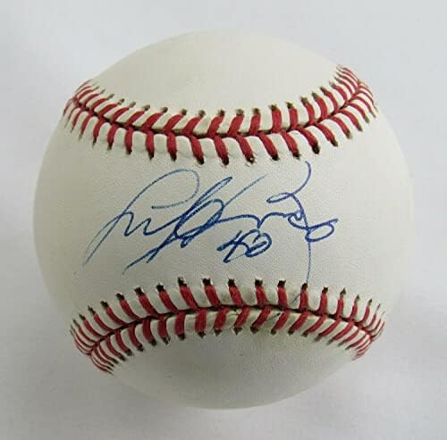 Andy Benes assinou o Autograph Autograph Rawlings Baseball B106 - Bolalls autografados