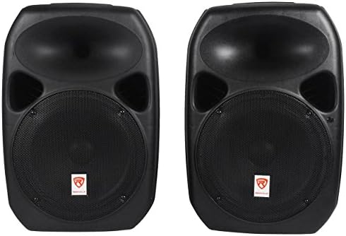 Rockville Power Gig RPG-122K Tudo em um DJ/PA Pacote 12 DJ/PA alto-falantes 1000 watts Power Power/250 Watts RMS com Bluetooth,