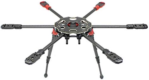 Tarô 680Pro de seis eixos Kit de quadro de aeronaves de aeronaves de hexáco de seis eixos TL68P00 695mm Airframe de 6 eixos para