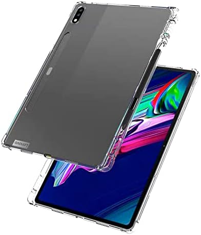 Caso claro Bkipara Samsung Galaxy Tab S6 10.5 2019 SM-T860/SM-T865/SM-T867 Ultra Clear Soft flexível caixa transparente transparente