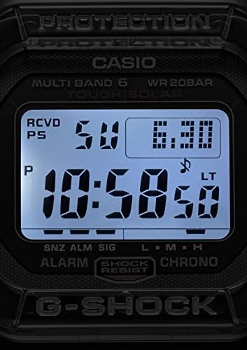 Casio G-Shock GW-S5600U-1JF [G-Shock 20 ATM Resistente a Water Solar Radio Wave GW-S5600 Series enviado do Japão