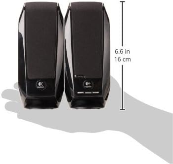 Logitech S150 2.0 Sistema de alto -falante portátil - 1,20 W RMS - Black - Desktop - 90 Hz a 20 kHz - USB