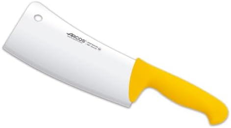 Faca de faca de cleaver Arcos - lâmina de aço inoxidável de aço inoxidável nitrum - alça de polipropileno - Sistema de identificação