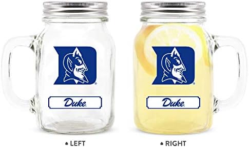 NCAA Duke Blue Devils Mason Jar, 20 onças