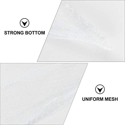 Housoutil Plastic Sacag Solder 100pcs Redação de nylon de malha reutilizável com estilos de fechamento de malha bolsa de