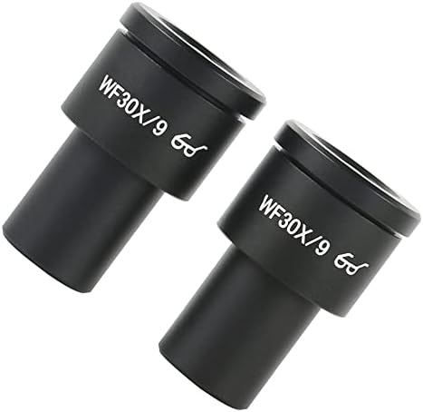 Acessórios Smicroscope para adultos Microscópio Eyepieces WF5X WF10X WF16X WF20X WF25X WF30X Microscópio biológico Ecascopes de 23,2 mm de diâmetro largo Lente de lente de olho de campo largo 2pcs (cor: WF30X-23.2