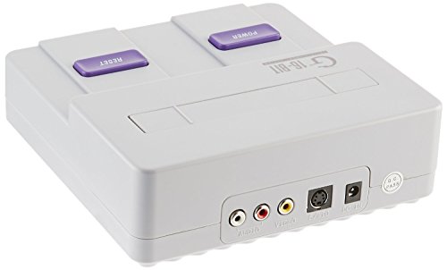 Sistema de entretenimento de 16 bits compatível com jogos Super Nintendo