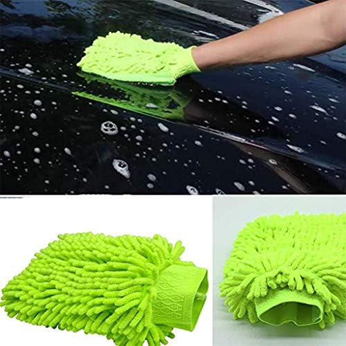 Protetor de carro Jdefeg para cães Toalhas de pano de janela Luvas para casa Lavagem de limpeza de lavanderia 3pcs Microfiber