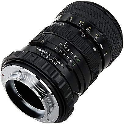 Fotodiox DLX Adaptador de montagem de lentes de alongamento-Minolta Rokkor SLR lente para Sony Alpha E-Mount Mirrorless Camera Body