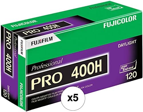 3x Fujicolor Pro 400H Filme negativo de cor profissional