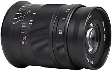 7artisans 60mm f2.8 ii lente macro APS-C Lente fixa compatível com câmeras de montagem M43