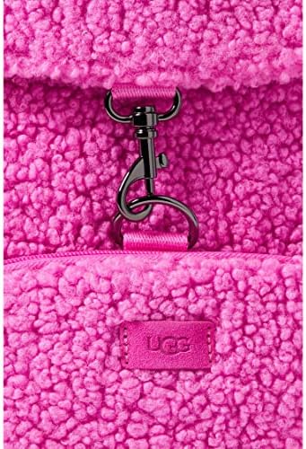 Ugg inara mochila sherpa, rosa neon