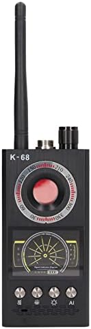 K68 Detector de câmera oculta Anti -espião Detector portátil RF RF Detector de sinal sem fio Detector Eletromagnético Detector de