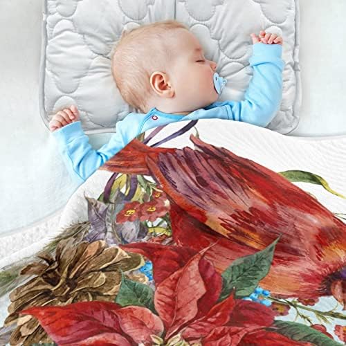 Cobertores de bebê de pássaro mchiver para meninas meninos recebendo cobertores menina cobertor cobertor cobertor de berço