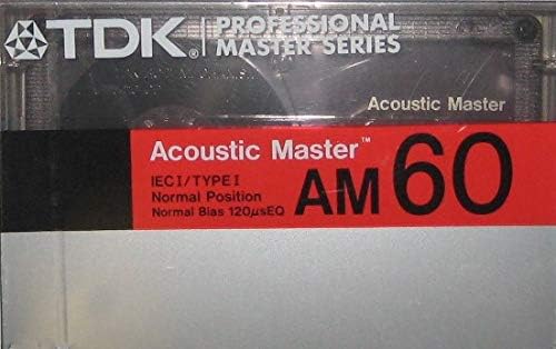 TDK Pro AM60 Profissional Normal Bias Audio Fita
