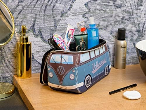 Coleção BRISA VW - Volkswagen Neoprene Universal Bag para maquiagem, viagens, cosméticos no barramento de barramento Samba T1 Camper Van Design
