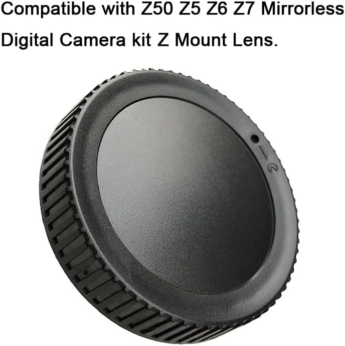 Tampa do corpo da câmera e tampa da lente traseira compatível para Nikon Z8 Z9 Z7ii Z6ii Z7 Z6 Z5 Z50 Câmera Kit Z Mount Lens