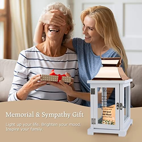Lanterna Memorial - Presentes de simpatia de luto para perda de um ente querido Presentes memoriais para perda de mãe presentes
