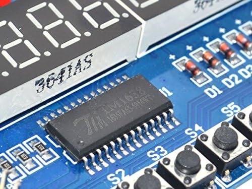 Canaduino LED e Módulo -chave para Arduino com TM1638