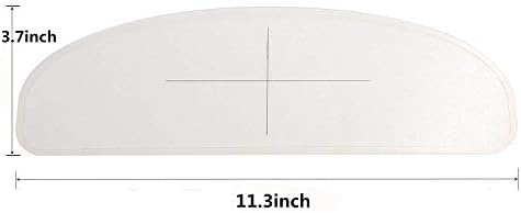 Universal Helmet Shield Anti Fog Film, Clear Visor Lens inserir nevoeiro resistente 3,7 x 10,7