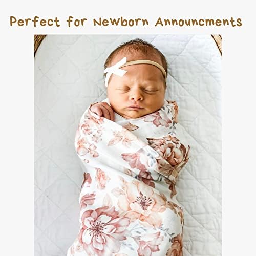 Mini Wander Muslin Swaddle Blanket - Sunset Floral Baby Blanper embrulhe