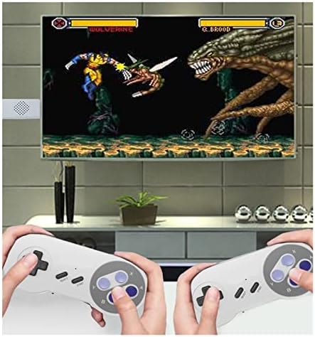 Gift Boys Plug and Play Wireless HD Console Compatível para SNES NES 300 + Retro 16 Bits 8 bits Game Stick Stick 4400+ Game