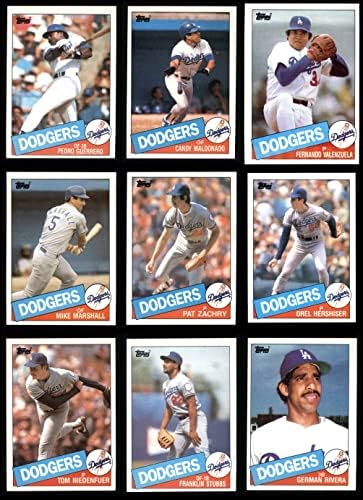 1985 Topps Los Angeles Dodgers Equipe Los Angeles Dodgers NM/MT Dodgers