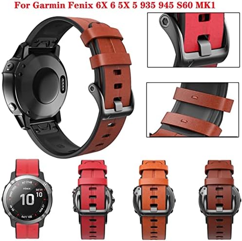 Gikos 22 26mm Rickfit Watch Strap para Garmin Fenix ​​Fenxi 7 7x Banda Substitua a pulseira de relógio