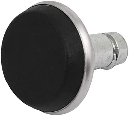 X-dree 11mmx15mm anel de alcance Haste de 33 mm de diâmetro base em aço inoxidável tom de prata do pé (11 mmx15mm anel de alcance Haste