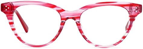 Estrutura de óculos de gato da moda Zeelool para mulheres com lente clara de não-prescrição ZWA079045