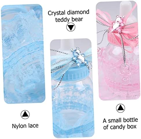 Toyvian 24 PCs Baby Bottle Candy Box Birthday Candy Box Candy Box Favors Candy Gift Bags Cadels Candy Boxes Candy Store