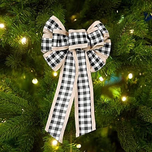 Smalibal Christmas Tree Topper Pingente Aumente o Festival Atmosfera Supplies Azabu Christmas Bows Decor Pinging for