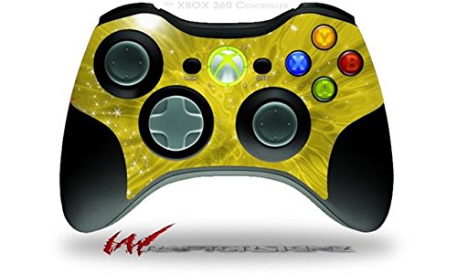 Stardust Yellow - Satorskinz Decalque Vinil Skin Compatível com o controlador sem fio Xbox 360