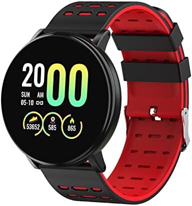 Relógio inteligente - Smart Bracelet para iOS Android, relógios inteligentes com modos esportivos, etapa do medidor de movimento, IP68 impermeável, freqüência cardíaca pressão sanguínea Oxigênio Monitorando pulseira